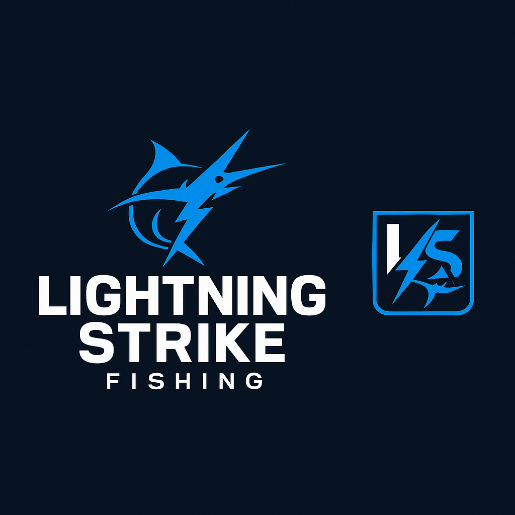 Lightning Strike Fishing Logo